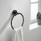 Kibi Circular Bathroom Towel Ring - Matte Black KBA1406MB - alternate 8